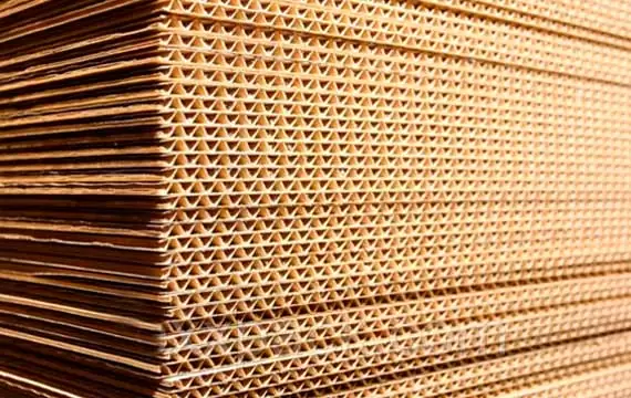 Прием гофрокартона